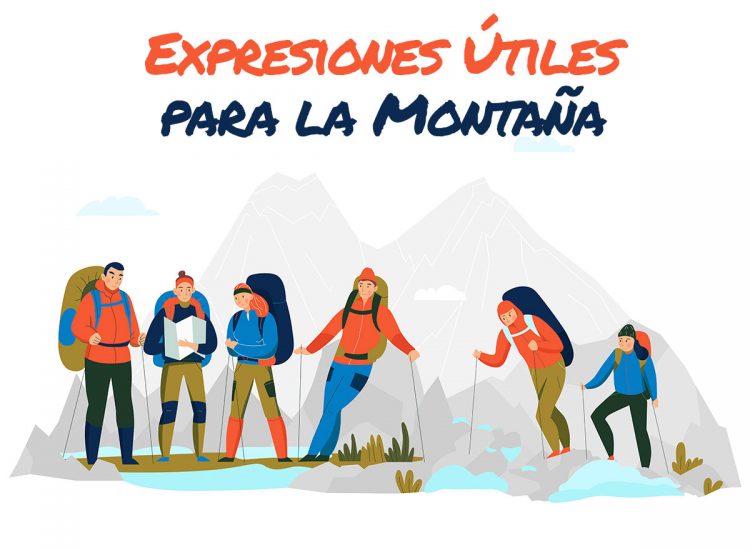 Vocabulario y expresiones útiles para la montaña en inglés